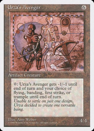 Urza's Avenger [Fourth Edition] MTG Single Magic: The Gathering  | Multizone: Comics And Games