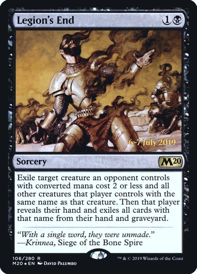 Legion's End [Core Set 2020 Prerelease Promos] MTG Single Magic: The Gathering  | Multizone: Comics And Games