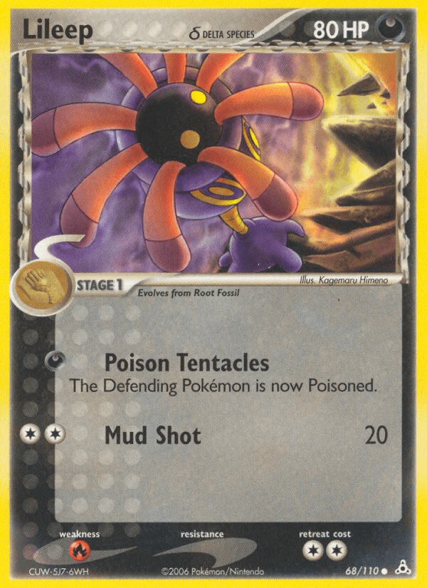 Lileep (68/110) (Delta Species) [EX: Holon Phantoms] Pokemon Single Pokémon  | Multizone: Comics And Games