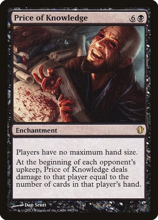 Price of Knowledge [Commander 2013] MTG Single Magic: The Gathering  | Multizone: Comics And Games