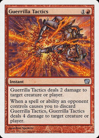 Guerrilla Tactics [Ninth Edition] MTG Single Magic: The Gathering  | Multizone: Comics And Games