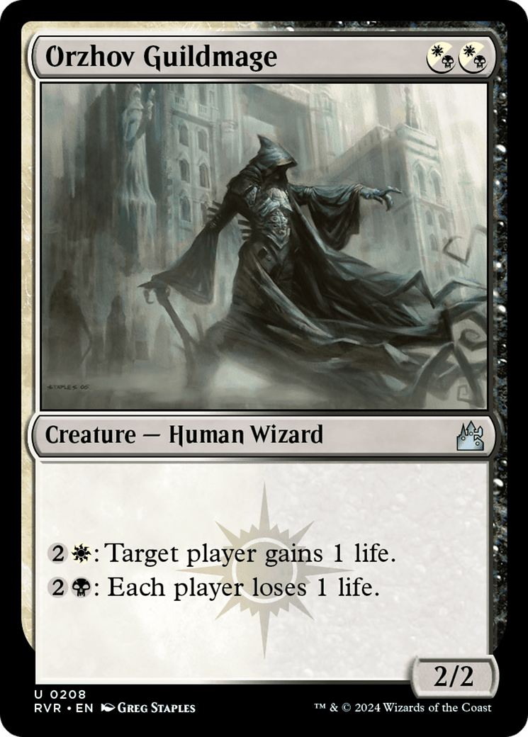 Orzhov Guildmage [Ravnica Remastered] MTG Single Magic: The Gathering  | Multizone: Comics And Games