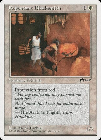 Repentant Blacksmith [Chronicles] MTG Single Magic: The Gathering  | Multizone: Comics And Games