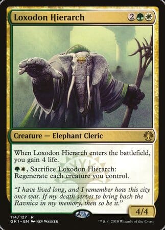 Loxodon Hierarch [GRN Guild Kit] MTG Single Magic: The Gathering  | Multizone: Comics And Games