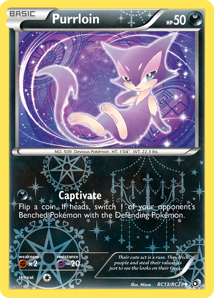 Purrloin (RC13/RC25) [Black & White: Legendary Treasures] Pokemon Single Pokémon  | Multizone: Comics And Games