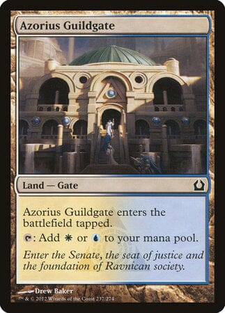 Azorius Guildgate [Return to Ravnica] MTG Single Magic: The Gathering  | Multizone: Comics And Games