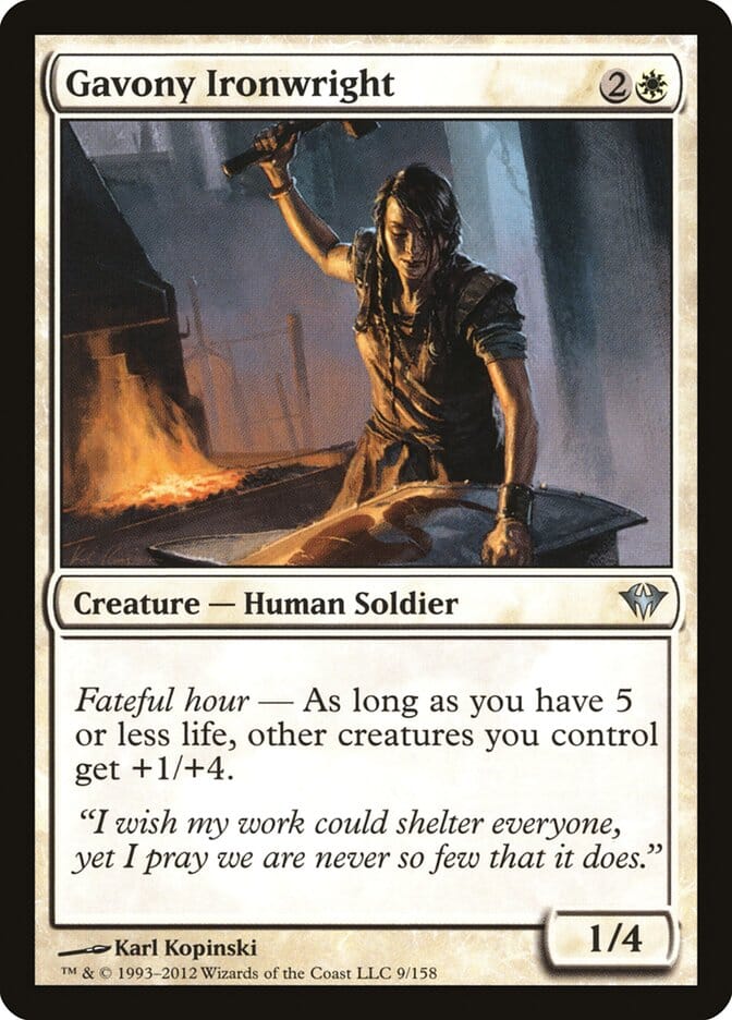 Gavony Ironwright [Dark Ascension] MTG Single Magic: The Gathering  | Multizone: Comics And Games