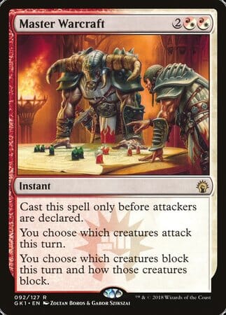 Master Warcraft [GRN Guild Kit] MTG Single Magic: The Gathering  | Multizone: Comics And Games