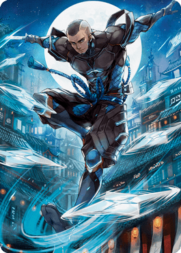 Kaito Shizuki 1 Art Card [Kamigawa: Neon Dynasty Art Series] MTG Single Magic: The Gathering  | Multizone: Comics And Games