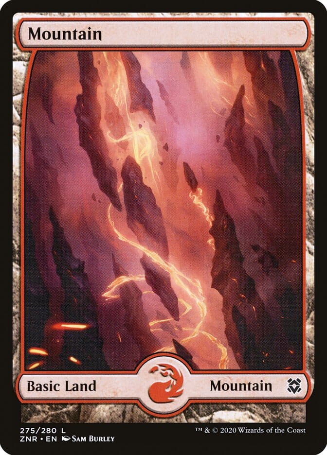 Mountain (275) [Zendikar Rising] MTG Single Magic: The Gathering  | Multizone: Comics And Games