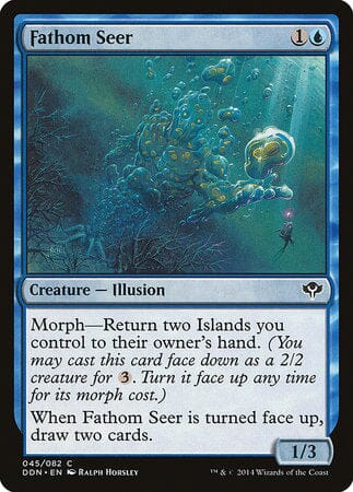 Fathom Seer [Duel Decks: Speed vs. Cunning] MTG Single Magic: The Gathering  | Multizone: Comics And Games