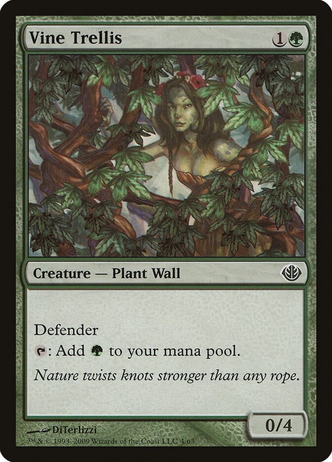 Vine Trellis [Duel Decks: Garruk vs. Liliana] MTG Single Magic: The Gathering  | Multizone: Comics And Games