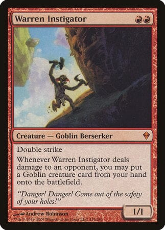 Warren Instigator [Zendikar] MTG Single Magic: The Gathering  | Multizone: Comics And Games