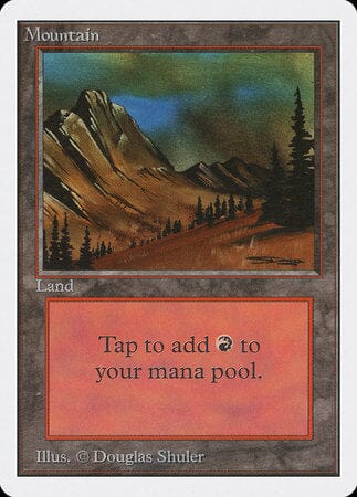 Mountain (C) [Unlimited Edition] MTG Single Magic: The Gathering  | Multizone: Comics And Games