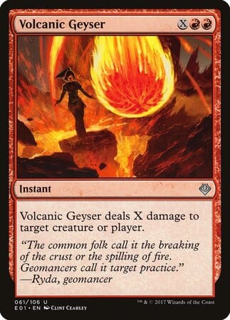 Volcanic Geyser [Archenemy: Nicol Bolas] MTG Single Magic: The Gathering  | Multizone: Comics And Games