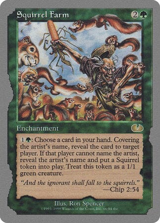 Squirrel Farm [Unglued] MTG Single Magic: The Gathering  | Multizone: Comics And Games