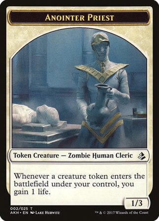 Anointer Priest Token [Amonkhet Tokens] MTG Single Magic: The Gathering  | Multizone: Comics And Games