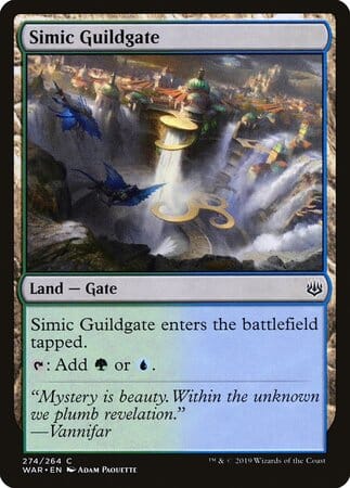 Simic Guildgate [War of the Spark] MTG Single Magic: The Gathering  | Multizone: Comics And Games