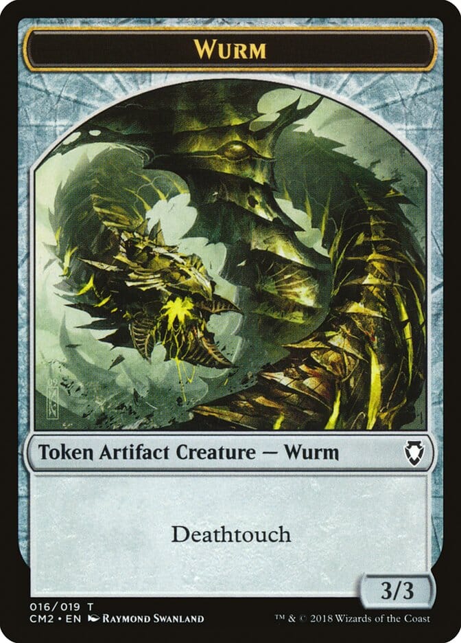 Wurm (Deathtouch) [Commander Anthology Volume II Tokens] MTG Single Magic: The Gathering  | Multizone: Comics And Games