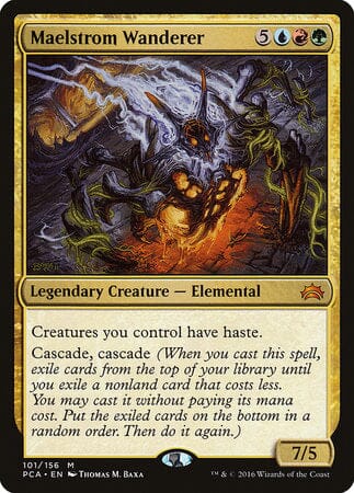 Maelstrom Wanderer [Planechase Anthology] MTG Single Magic: The Gathering  | Multizone: Comics And Games