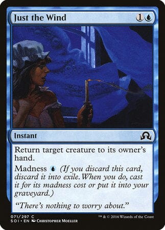 Just the Wind [Shadows over Innistrad] MTG Single Magic: The Gathering  | Multizone: Comics And Games