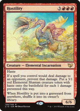 Hostility [Commander 2015] MTG Single Magic: The Gathering  | Multizone: Comics And Games