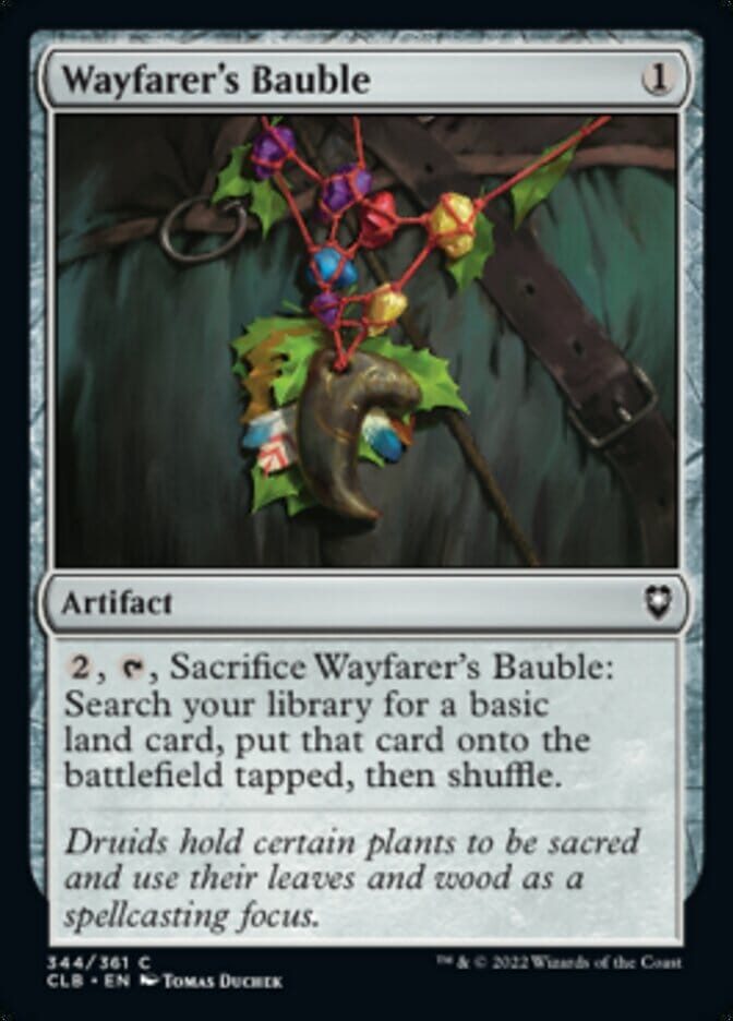 Wayfarer's Bauble [Commander Legends: Battle for Baldur's Gate] MTG Single Magic: The Gathering  | Multizone: Comics And Games