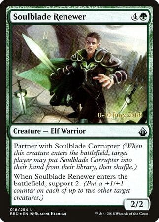 Soulblade Renewer [Battlebond Promos] MTG Single Magic: The Gathering  | Multizone: Comics And Games