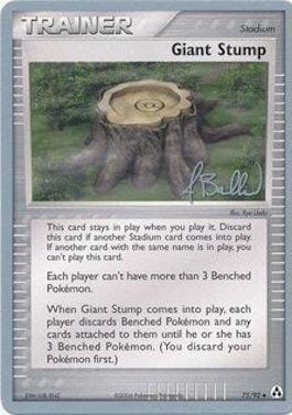 Giant Stump (75/92) (Eeveelutions - Jimmy Ballard) [World Championships 2006] Pokemon Single Pokémon  | Multizone: Comics And Games