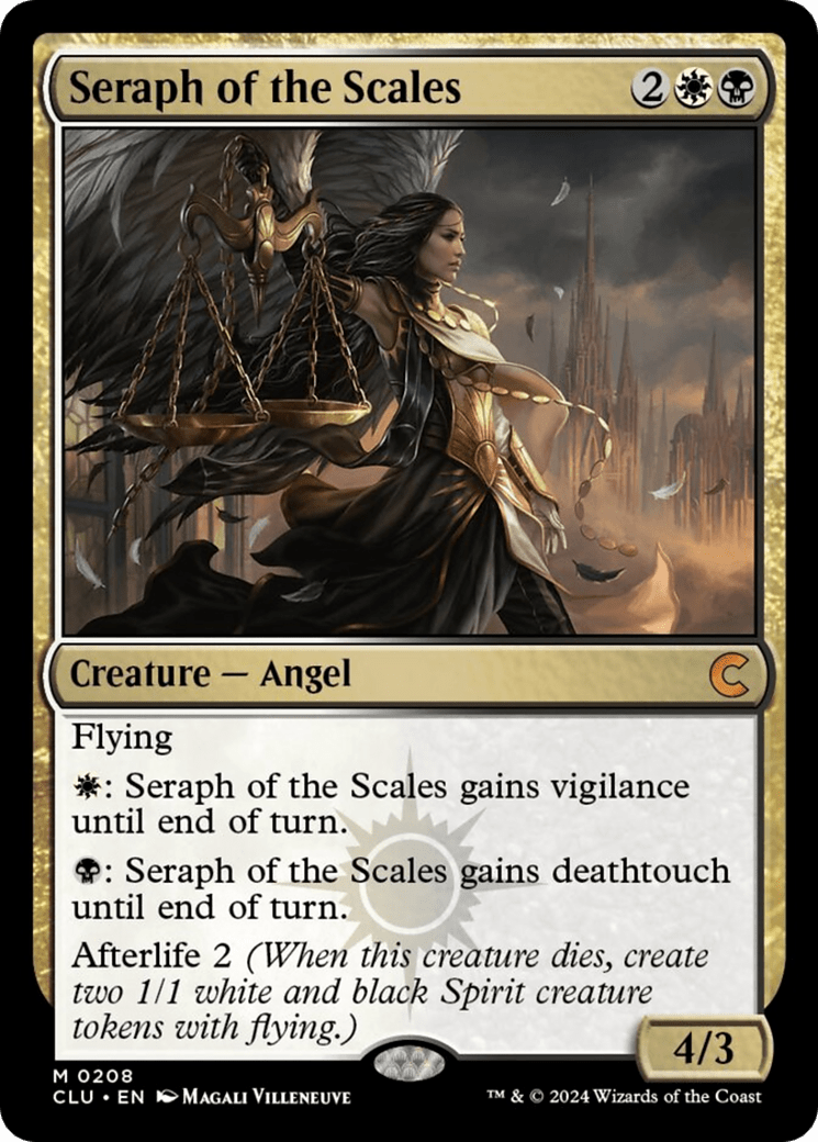 Seraph of the Scales [Ravnica: Clue Edition] MTG Single Magic: The Gathering  | Multizone: Comics And Games