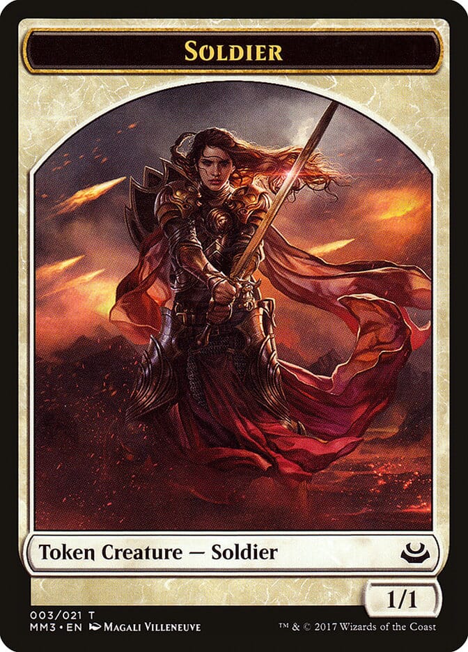Soldier (003/021) [Modern Masters 2017 Tokens] MTG Single Magic: The Gathering  | Multizone: Comics And Games