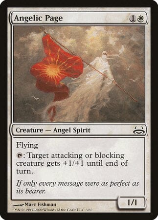 Angelic Page [Duel Decks: Divine vs. Demonic] MTG Single Magic: The Gathering  | Multizone: Comics And Games