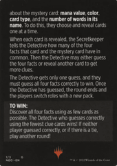 Booster Sleuth (Magic Minigame) [Kamigawa: Neon Dynasty Minigame] MTG Single Magic: The Gathering  | Multizone: Comics And Games