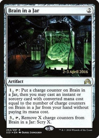Brain in a Jar [Shadows over Innistrad Promos] MTG Single Magic: The Gathering  | Multizone: Comics And Games