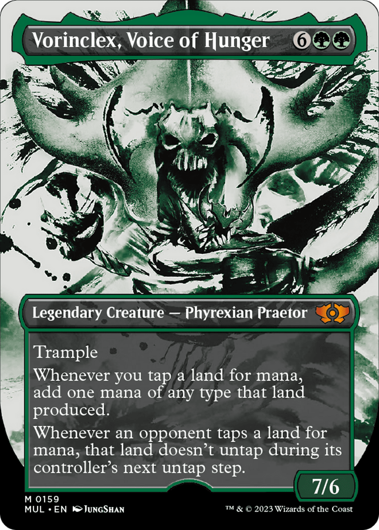 Vorinclex, Voice of Hunger (Halo Foil) [Multiverse Legends] MTG Single Magic: The Gathering  | Multizone: Comics And Games
