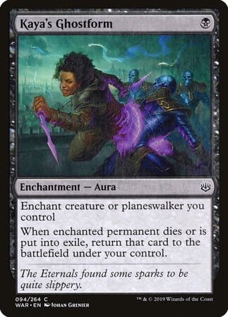 Kaya's Ghostform [War of the Spark] MTG Single Magic: The Gathering  | Multizone: Comics And Games