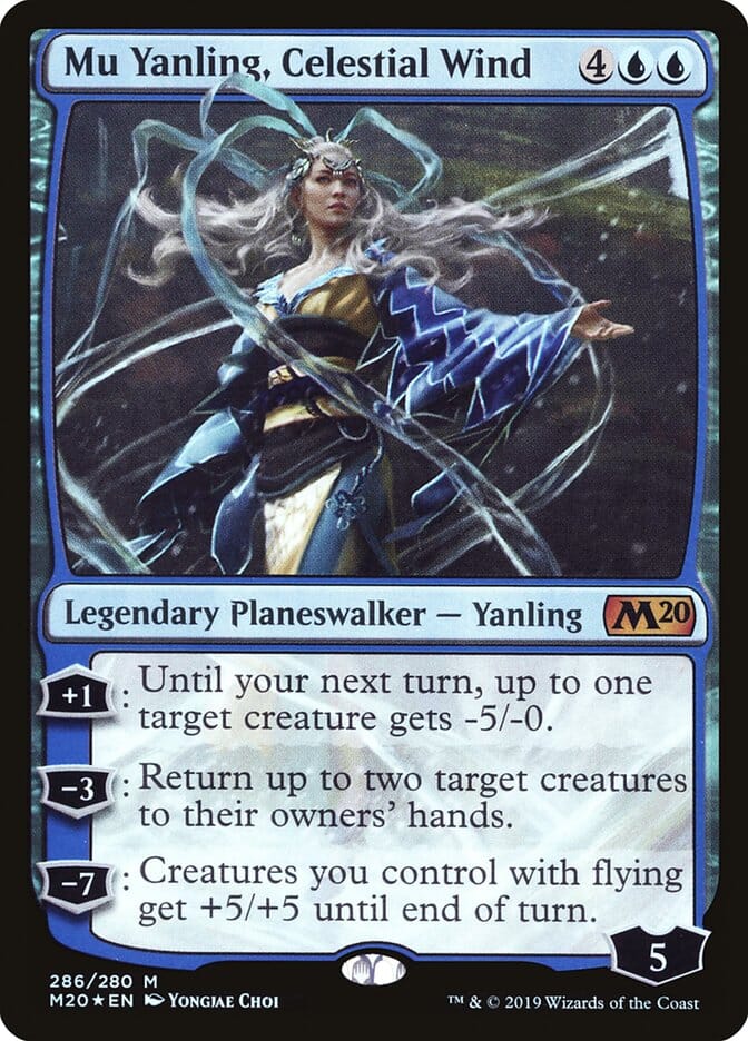 Mu Yanling, Celestial Wind [Core Set 2020] MTG Single Magic: The Gathering  | Multizone: Comics And Games