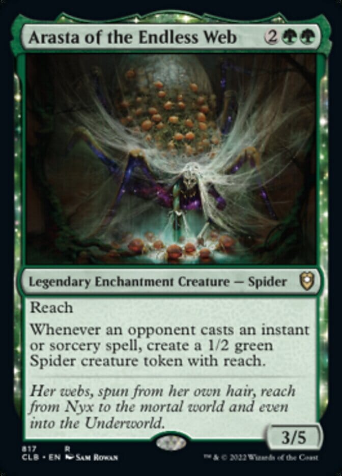 Arasta of the Endless Web [Commander Legends: Battle for Baldur's Gate] MTG Single Magic: The Gathering  | Multizone: Comics And Games