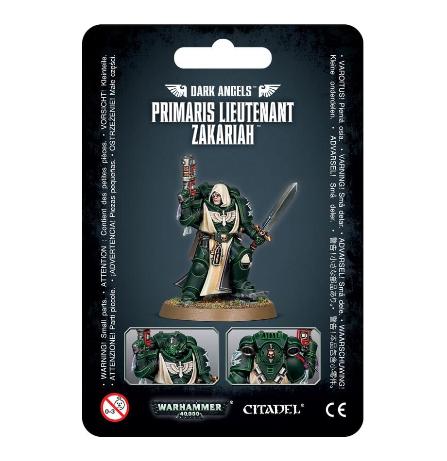 Dark Angels Primaris Lieutenant Zakariah Miniatures|Figurines Games Workshop  | Multizone: Comics And Games