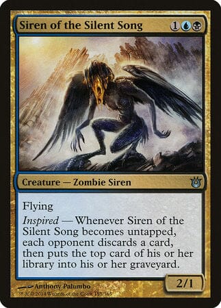 Siren of the Silent Song [Born of the Gods] MTG Single Magic: The Gathering  | Multizone: Comics And Games