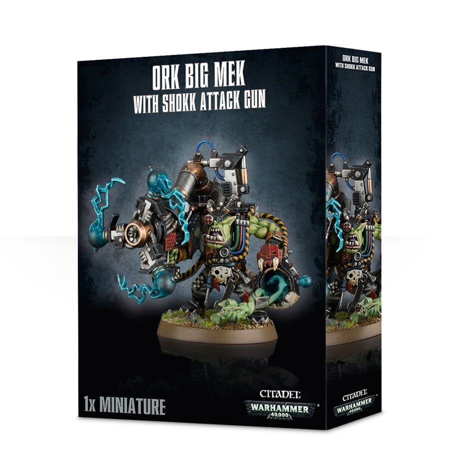 Big Mek with Shock Attack Gun Warhammer 40k Games Workshop  | Multizone: Comics And Games