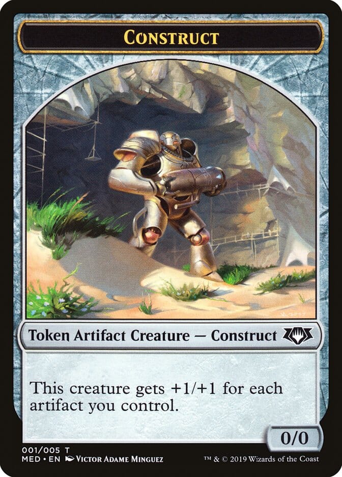 Construct (001/005) [Mythic Edition Tokens] MTG Single Magic: The Gathering  | Multizone: Comics And Games