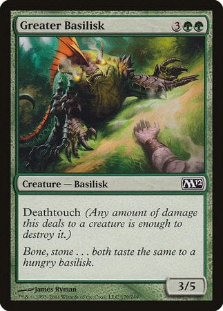 Greater Basilisk [Magic 2012] MTG Single Magic: The Gathering  | Multizone: Comics And Games