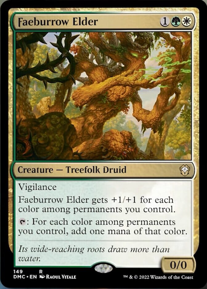 Faeburrow Elder [Dominaria United Commander] MTG Single Magic: The Gathering  | Multizone: Comics And Games
