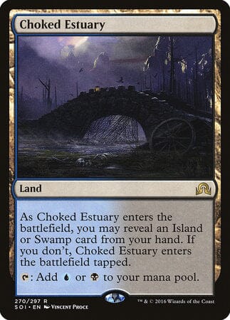 Choked Estuary [Shadows over Innistrad] MTG Single Magic: The Gathering  | Multizone: Comics And Games