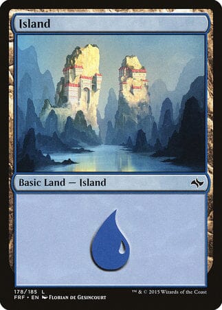 Island (178) [Fate Reforged] MTG Single Magic: The Gathering  | Multizone: Comics And Games