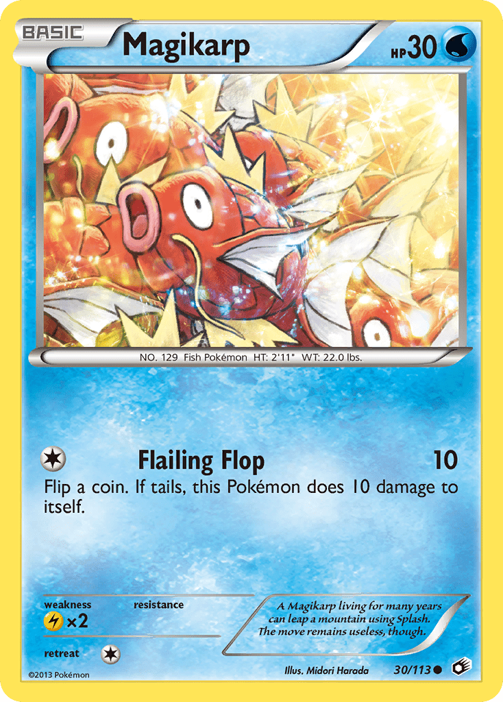 Magikarp (30/113) [Black & White: Legendary Treasures] Pokemon Single Pokémon  | Multizone: Comics And Games