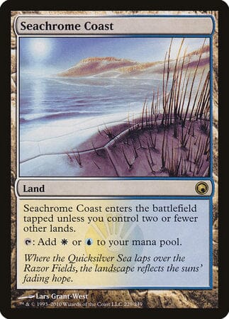 Seachrome Coast [Scars of Mirrodin] MTG Single Magic: The Gathering  | Multizone: Comics And Games