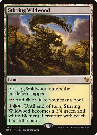 Stirring Wildwood [Commander 2017] MTG Single Magic: The Gathering  | Multizone: Comics And Games