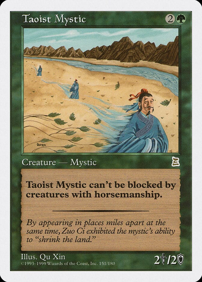 Taoist Mystic [Portal Three Kingdoms] MTG Single Magic: The Gathering  | Multizone: Comics And Games